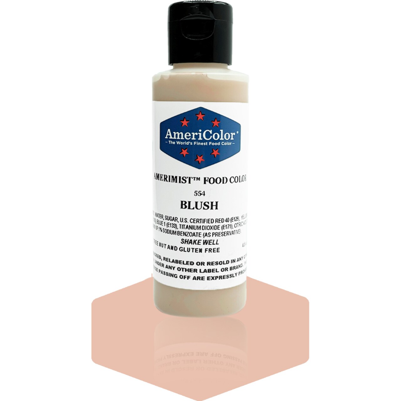 AmeriColor, Blush, 4.5 Ounce, AmeriMist Airbrush Food Coloring